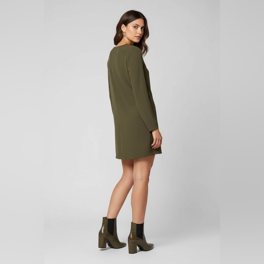The Valentina Croc Embossed Block Heel Ankle Boots - Picture 13 of 15